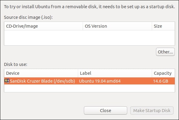 extract ubuntu iso to usb